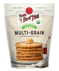 Bột làm bánh Pancake & Wafffle đa hạt hữu cơ Bob's Red Mill 680gr Organic 7 Grain Flour