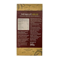 Phở gạo lứt hữu cơ Hoa Sữa 250g Organic Brown Rice Noodle