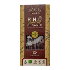 Phở gạo lứt hữu cơ Hoa Sữa 250g Organic Brown Rice Noodle