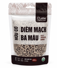 Diêm mạch quinoa ba màu hữu cơ C'LaVie 200g (mẫu mới)