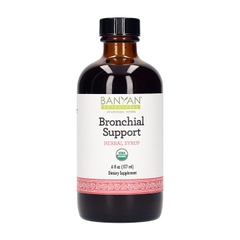 Siro giảm ho thảo dược hữu cơ Bronchial Support Banyan herbal syrup 177ml