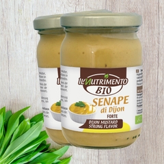 Sốt Mù Tạt DIJON Hữu Cơ IL Nutrimento 200g Organic Dijon Mustard