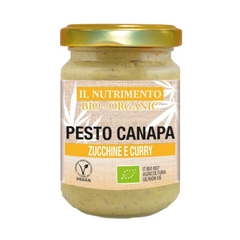 [4 loại] Sốt Pesto hữu cơ Il Nutrimento 130g gai dầu/ cà ri/ thuần chay/ cải xoăn