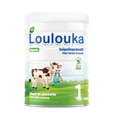 Sữa bò công thức hữu cơ Loulouka 1 (900g)