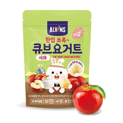 Sữa chua khô sấy lạnh cho bé vị táo Alvins 16g