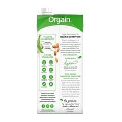 Sữa hạnh nhân protein hữu cơ ngọt nhẹ Orgain 946ml