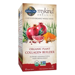 Viên Collagen Thực Vật Hữu Cơ Mykind Garden of Life 60v Organic Plant Collagen Builder