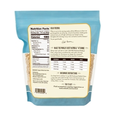 Yến mạch hữu cơ cán vừa Bob's Red Mill 907gr Organic Rolled Oat Regular