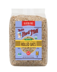 Yến mạch hữu cơ cán vừa không chứa Gluten Bob's Red Mill 907gr - Gluten Free Organic Old Fashioned Rolled Oats