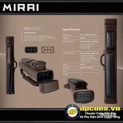 Bao cơ Mirai 4 Chuôi 6 Ngọn - Brown