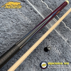 Chuôi Predator 8 Point Sneaky Pete Purple Heart / Blue Points Linen Wrap Pool Cue