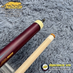 Chuôi Predator 4 Point Sneaky Pete Black / Blue Points Leather Wrap Pool Cue