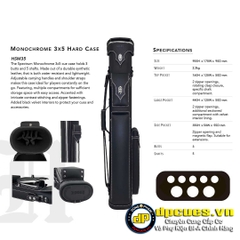 Bao cơ Holly Case - Monochrome 3x5 Black