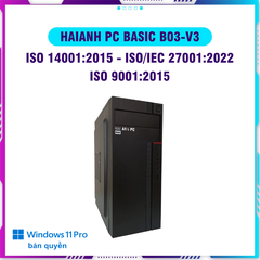 HAIANH PC BASIC B03-V3 (H510/ G6405/ 8GB/ 256GB/HA 350/WIN 11 PRO/ K+M) - 064055100802560T