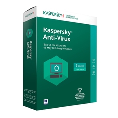 Phần mềm Kaspersky Antivirus 3PC/12Tháng