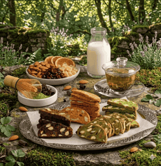 BÁNH BISCOTTI MIX 5 VỊ (VANI, SOCOLA, TRÀ XANH, CAM, DỪA)