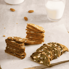 BÁNH BISCOTTI MIX 5 VỊ (VANI, SOCOLA, TRÀ XANH, CAM, DỪA)