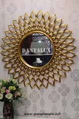 Gương trang trí Dahlia Gold