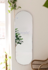 GƯƠNG SOI TOÀN THÂN VIỀN INOX TRẮNG