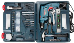 BOSCH Máy khoan động lực GSB 10RE SET