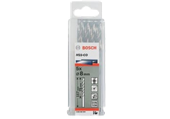 BOSCH Mũi khoan sắt HSS-G 8.0mm