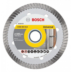 BOSCH Đĩa cắt kim cương Turbo 105x16mm đa năng