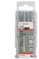 BOSCH Mũi khoan sắt HSS-G 2.5mm