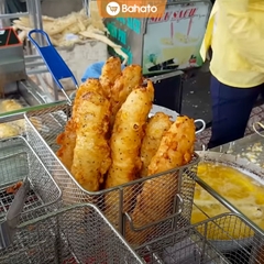 Khuôn làm bánh chuối chiên inox 21cm