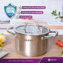 Bộ nồi chảo quánh inox cao cấp 5 món Gume GMPPS-2201