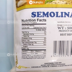 Bột mì Semolina Aunt Michelle gói 500g