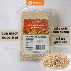 Hạt lúa mạch ngọc trai hữu cơ Aunt Michelle gói 1kg (Dry Pearl Barley)