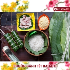 Khuôn inox làm bánh tét Bahato 25cm x 7.5cm