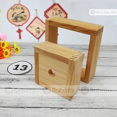 Khuôn gói bánh chưng thông minh gỗ Bahato 13cm cỡ trung