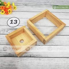 Khuôn gói bánh chưng thông minh gỗ Bahato 13cm cỡ trung