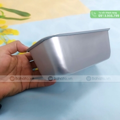Khuôn nhôm hình chữ nhật A05 - 19 x 9 x 7 cm
