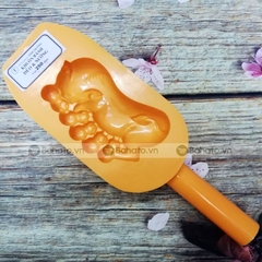 Khuôn trung thu gõ 250g heo bầy KG250G05