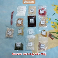 Nguyên liệu nhân bánh trung thu thập cẩm 750g