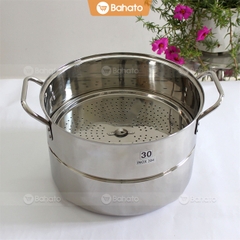 Nồi tráng bánh cuốn 30cm đa năng (đồ xôi, hấp gà) tiện dụng