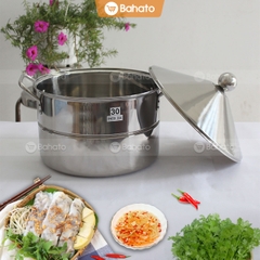 Nồi tráng bánh cuốn 30cm đa năng (đồ xôi, hấp gà) tiện dụng