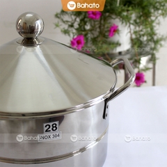Nồi tráng bánh cuốn 28cm đa năng (đồ xôi, hấp gà) tiện dụng