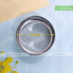 Rây lọc bột inox tròn 155mm