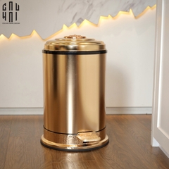 THÙNG RÁC PALAIS 24K GOLD PREMIUM TRASH BIN 10L