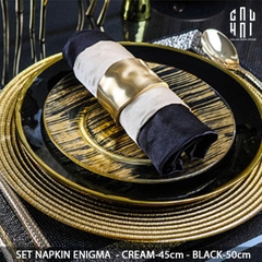 MAISON DE LUXE - SET KHĂN ĂN - SET NAPKIN ENIGMA SS22