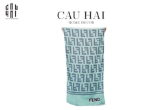KHĂN TẮM 70x140 - 5 SAO - FANCY BATH TOWEL - VERTE