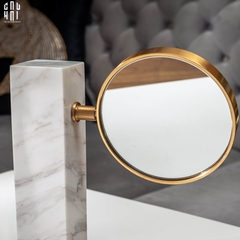 GƯƠNG TRANG ĐIỂM ĐỂ BÀN MARBLE GOLDEN MIRROR