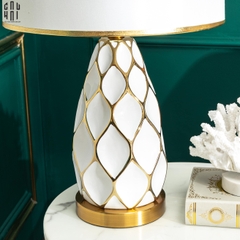 ĐÈN BÀN MARTHA - MARTHA PORCELAIN SIDE TABLE LAMP