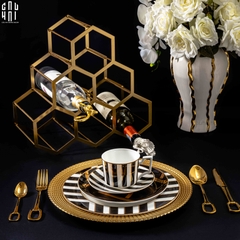 ĐẾ RƯỢU GOLDEN HEXAGON