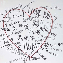 TRANH CANVAS LOVE LIFE 90X90CM