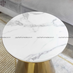 BÀN SOFA CAO CẤP FREDERICK - FREDERICK MARBLE SIDE TABLE SS22