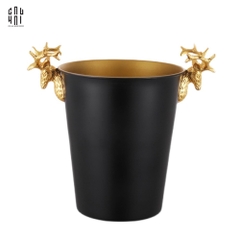 XÔ ĐÁ GOLDEN ELK ICE BUCKET BLACK 5L